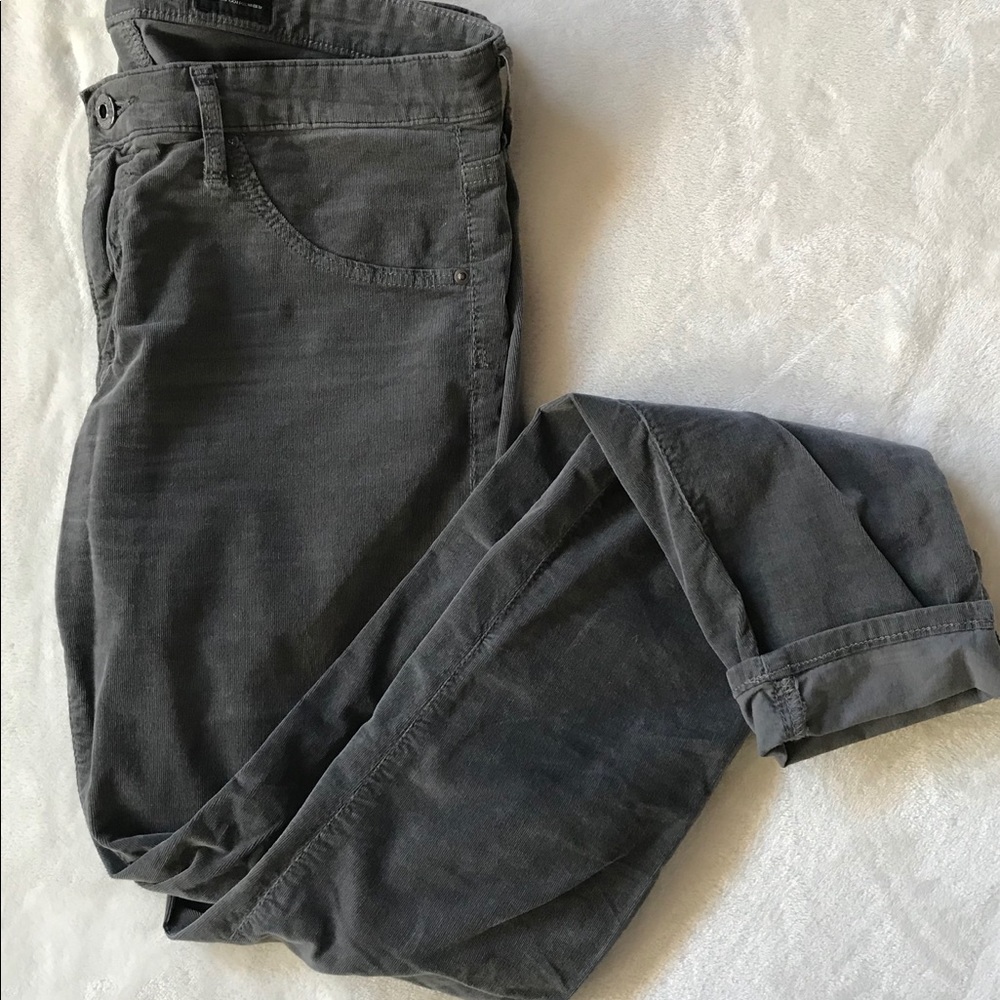 AG Super Skinny Gray Jeans